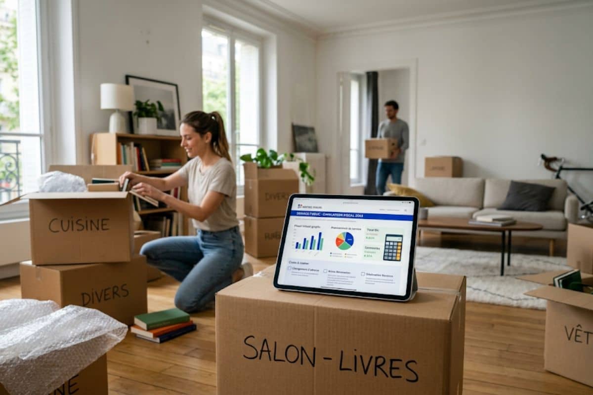 Changement d'adresse impôts